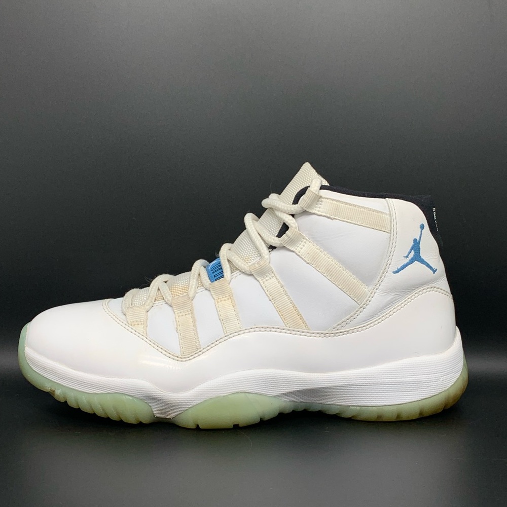 Jordan 11 Retro Legend Blue Shoes Men’s Sz 8 / Women’s Sz 9.5 - Picture 7 of 10